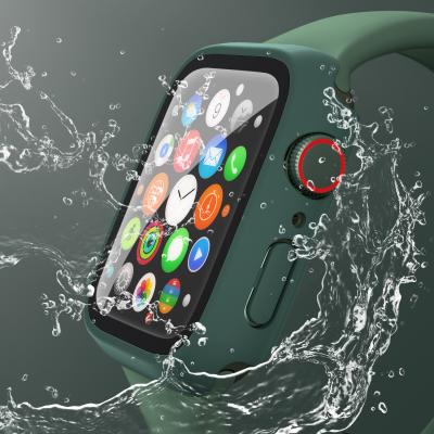 China Waterproof Rugged Smart Watch Case with Silicone Band for Apple Watch Series SE 6 5 4 3 for iWatch 38/42/40/44mm Strap Screen Protect Cover for sale