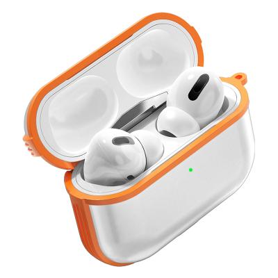 China New Arrival Fashion Design Anti-drop Unique Anti-Dust And Dent Drop-proof Har PC Earphone Earphone Case For Airpods pro for sale