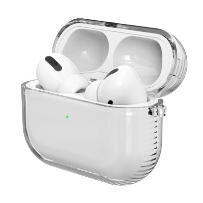 China Anti-drop dent design lightest customize durable protective earbuds cases peel compatible with airpods 3d generation for sale