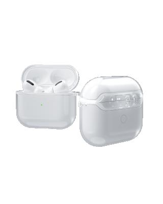 China Single Case For Airpods 4 Pro Airpods 4 Soft Shell Non Scratching Machine Transparent United Fall Prevention for sale