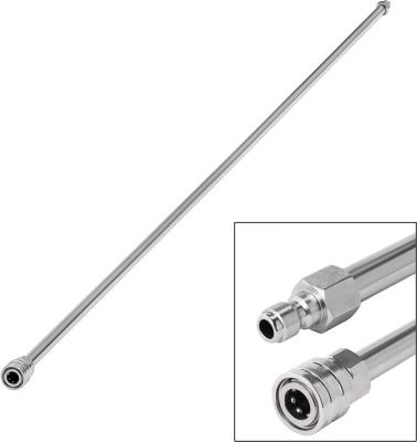 China Universal Car Cleaing Joint Parts Extension High Pressure Lance Wand With 1/4 Quick Connector Fitting for sale