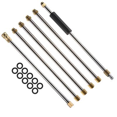 China Universal Adjustable Car Cleaing Extension Legs 7.5 Lance Replacement Wand Pressure Washer Wand Extension for sale