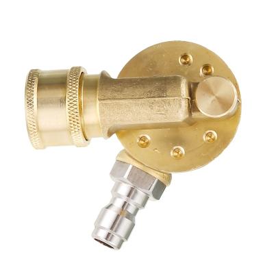 China Factory Pressure Joint Angle Spout 240 Degree Swivel Spout Adapter 1/4 Inch Quick Connect Swivel Coupler for sale