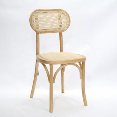 China (Height) New Adjustable Rattan Seat And Back Wedding Chair For Event Party Rentals Banquet Chairs for sale