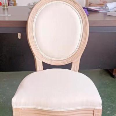 China French Style Louis Convertible Wood Chair In Knocked Down Packing For Wedding Event Party Rentals for sale