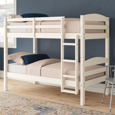 China Traditional Hot Sale Wooden Double Twin Bunk Bed Adult Bed For Bedroom for sale