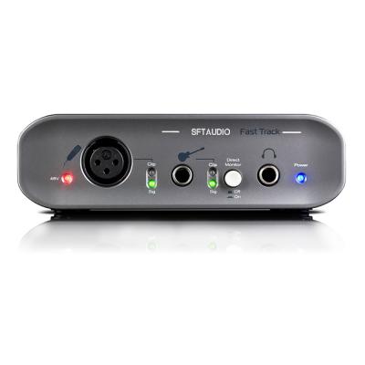 China MKII Accelerated MK2 2 Input 2 Output USB Audio Interface Sound Card Professional Recording Fast Track for sale