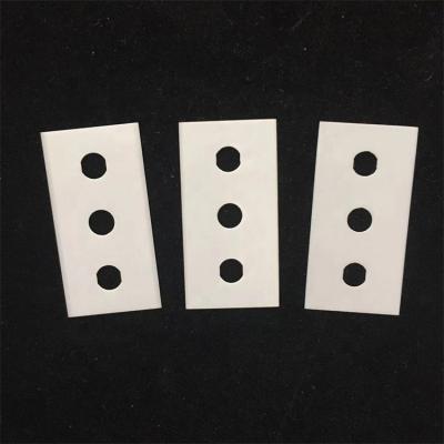 China Machinery Industry Three Holes Blades Flooring Ceramic Knives Blades For Cutting Film Slot for sale