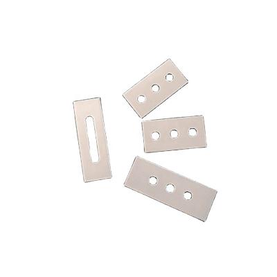 China Machinery Industry Ceramic Zirconia Three 3 Hole Knife Blade For Plastic Film for sale