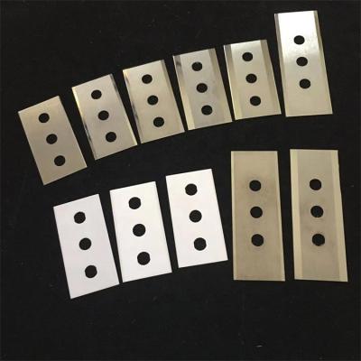 China Machinery Industry Stainless Steel Three Hole Safety Blade Manufacturer for sale