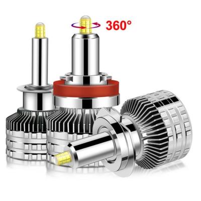 China Auto Headlight High Power 10000 Lumen 12V 9004 9005 9006 9007 Head Auto Vehicle Bulb H1 H3 H4 H7 H8 H11 H13 Car Led Headlight for sale