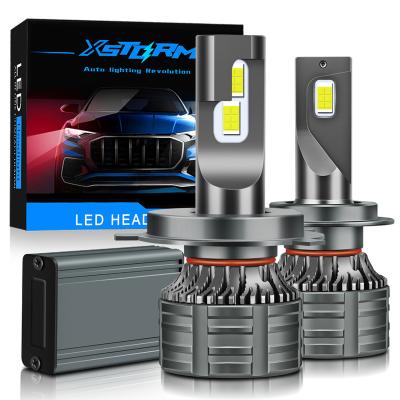 China Auto Led Automotive Headlight 12v 60w Super Bright H4 9005 3570 CSP Mini Led Bulb Canbus H1 H7 LED 9006 Car LED Headlight Bulbs 6000k for sale