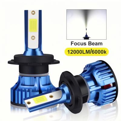 China Mini Size Auto Accessories Automobile Lamp 50w 6000k H7 Led Lamp H1 H4 H11 Led Headlamp Bulb 9005 HB3 9006 HB4 Car Headlight for sale