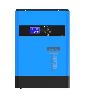 China Home high frequency solar power system 3.5KW 5.5KW 24V inverter to 120v 220v 230v off grid solar system 100A mppt for sale