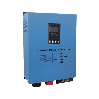 China Solar Power System Solar Power Inverter Off Grid Hybrid Solar Inverter 5kw 6kw With 60A MPPT Solar System for sale