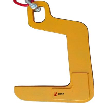 China Heavy Duty Metal Steel Drop Forged Horizontal Pipe Lifting Clamp for sale