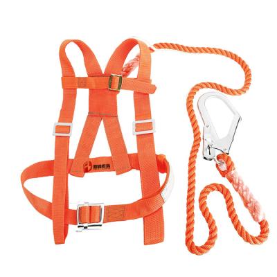 China Rope/Belt Access - Hot Selling Rescue Half Hook Seat Belt Body Seat Belt Lanyard Safety Harness for sale