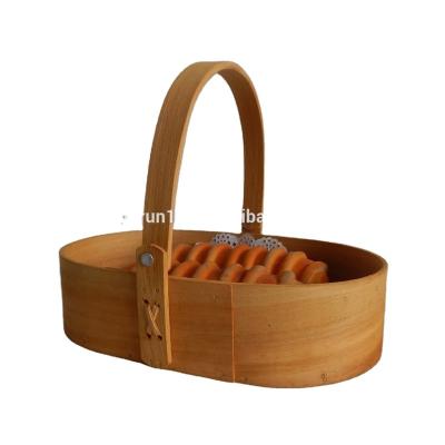 China Small Eco Friendly Wedding Gift Woven Basket Use For Home Decoration for sale