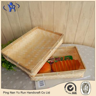 China China 100% Natural Handmade Bamboo Handwork Storage Basket for sale