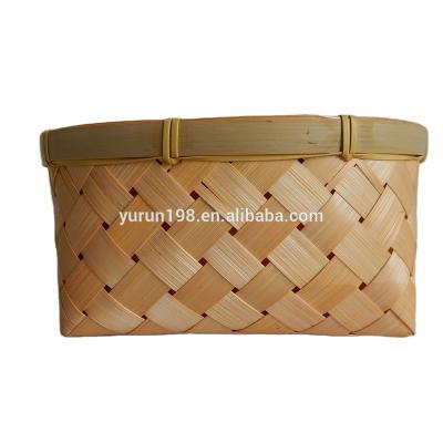 China Wholesale China Apple Woven Bamboo Fruit Basket for sale