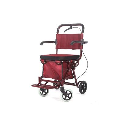 China Newly Come Home Folding Aluminum Shopping Trolley Take Out Shopping Cart For The Elderly for sale