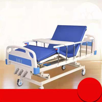 China ABS Long Term Bedridden Manual Medical Bedridden Dual Function Bed Hospital Bed Tilting Medical Older Hospital Bed for sale