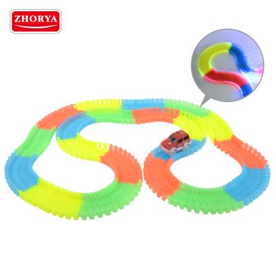 China Glow In The Dark Update Version Newest Plastic Zhorya Luminous With Glow In The Dark Car Toy for sale