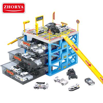 China Slot Toy Zhorya Parking Slot Vehicle Toy Track Cars Slot Toy for sale