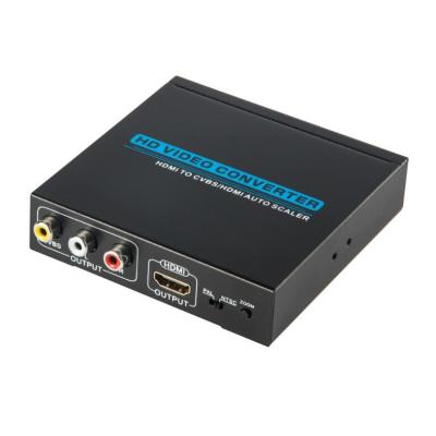 China 1080I HDMI To CVBS HDMI L / R Converter Auto Scaler for sale