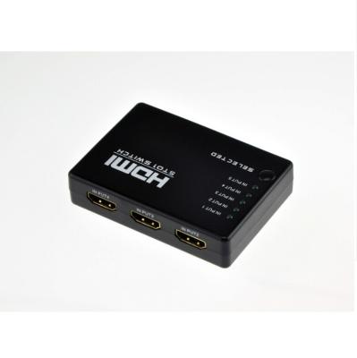 China 3D Full HD 1080P 12 Bit HDMI 5x1 Auto Switcher for sale