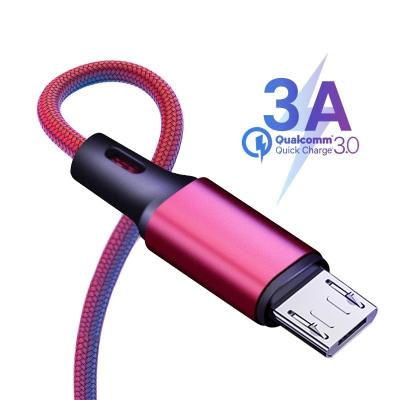 Κίνα ODM QC3.0 6.6FT cOem RoHS γρήγορο καλώδιο χρέωσης USB μικροϋπολογιστών USB 2m 3A προς πώληση