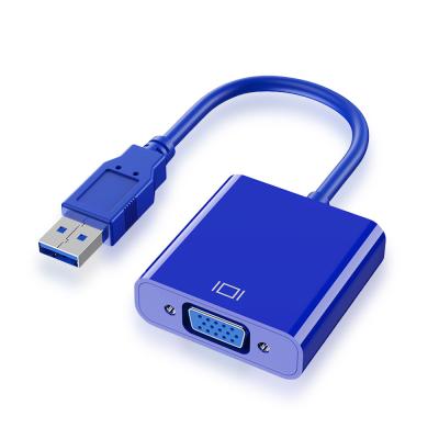 Китай USB 3,0 245mm к компьютеру конвертера 1080P VGA соединился для того чтобы контролировать кабель переходника экрана расширения продается