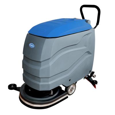 China Cleanging Industrial Walk Behind Clean Floor Machine Scrubber for sale