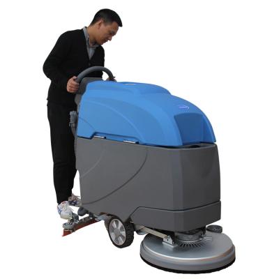 China Industrial Automatic Cleanging Machine For Cleaning Floor Hand Held Floor Scrubber for sale