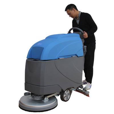 China Cleanging Porcelain Scrubber Industrial Automatic Floor Single Brush Cleaning Machine for sale