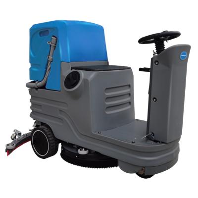 China Commercial Floor Cleanging Machine Electric Floor Scrubber Cleaning Tower On Floor Sweeper for sale