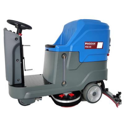 China Industrial Cleanging Manual Commercial Silence Electric Floor Scrubber Floor Washing Machine for sale