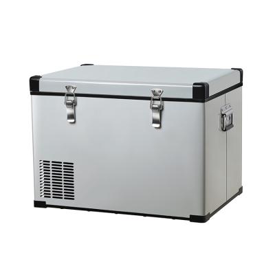 China Convenient Multi Function 55L Compressor Refrigerator New Car Fridge Refrigerator For Dual Function for sale