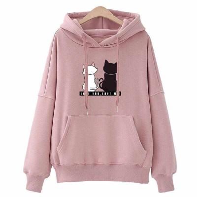 China Women's Mzl Love Cotton Breathable Solid Sweatshirts Hoodies Thicken Hot Lady Autumn Fashion Streetwear Tops Women Hoodies for sale