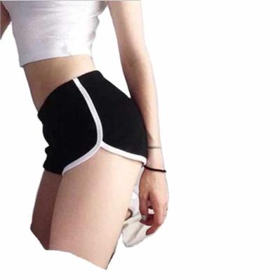 China Mzl's Love Each Other Sports Shorts Home Casual Pants Beach Yoga Fashion Women's Solid Color Hot Pants Candy for sale