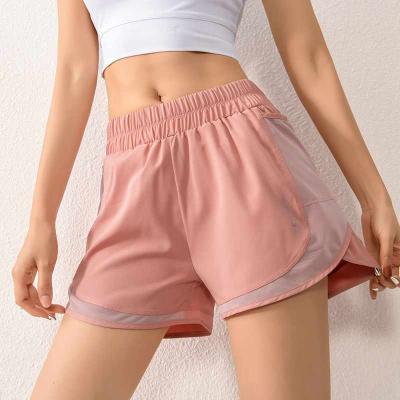 China Mzl's Love Each Other's Sports Shorts Anti-failure Mesh Pocket High Waist Pants Women's Casual Loose Loose for sale