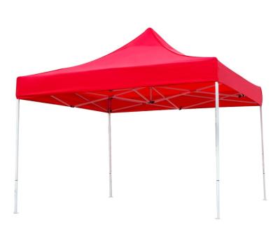 China Wholesale high quality 3X3 steel frame painted in black 3X3 anti-UV automatic folding tent (10 ftX10ft) for sale