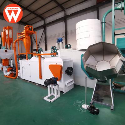 China 100kg/H 55KW Floating Shrimp Fish Food Pellet Machine for sale