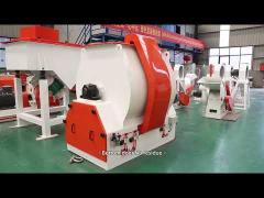 Horizontal Livestock Hay Chicken Feed Mixer Machine 500kg/H