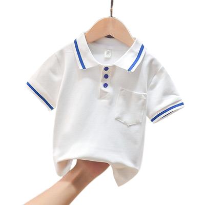 China Wholesale Breathable 100% Kids Cartoon T-shirt Cotton POLO T-shirt For Kids Children Clothing for sale