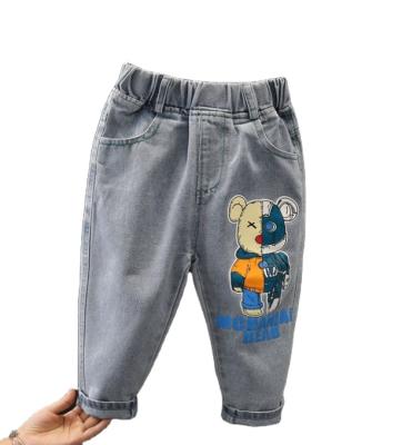 China Factory Price Fashion Baby Clothes Breathable Skinny Baby Pants Baby Boy Stylish Pants Te koop