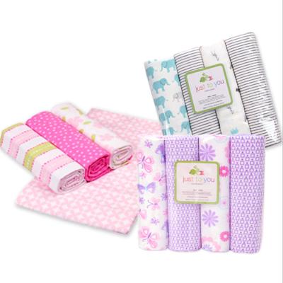 China Hot Sale Portable Baby Wrap Blankets for Newborns Muslin Wraps Knitted Cotton Flannel Baby Blanket zu verkaufen