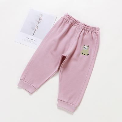 China Anti-pilling Casual Baby Pants Unisex Newborn Baby Clothes Sweatpants Baby Pants zu verkaufen