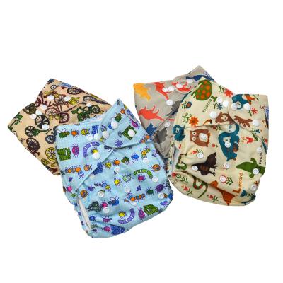 China Reusable Cloth Baby Cloth Diapers Reusable Washable Cloth Diapers Super Absorbent Sleepy Diaper zu verkaufen