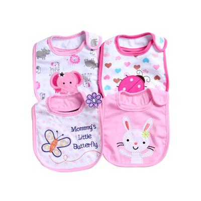 中国 Antibacterial Cute Designs Printed Wholesale Price Bibs For Newborn Baby Cotton Baby Bibs 販売のため